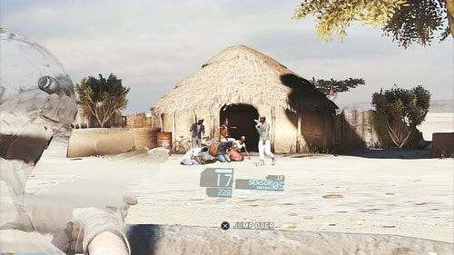 Na koniec pozbywamy się trzech żołnierzy pilnujących jeńców - Misja 2 Subtle Arrow (1) | Opis przejścia Ghost Recon - Future Soldier - Tom Clancys Ghost Recon: Future Soldier - poradnik do gry