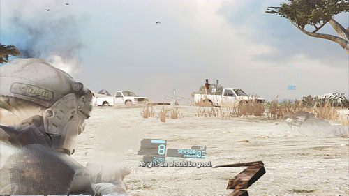 Po oczyszczeniu wioski kontynuujemy marsz w stronę celu misji - Misja 2 Subtle Arrow (1) | Opis przejścia Ghost Recon - Future Soldier - Tom Clancys Ghost Recon: Future Soldier - poradnik do gry