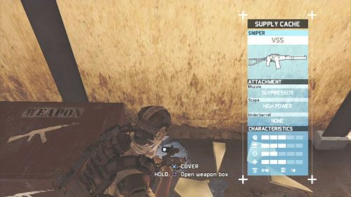 Po uszkodzeniu samolotu eliminujemy zaalarmowanych nasza obecnością wrogów, a następnie uzupełniamy zapasy amunicji - Misja 2 Subtle Arrow (3) | Opis przejścia Ghost Recon - Future Soldier - Tom Clancys Ghost Recon: Future Soldier - poradnik do gry