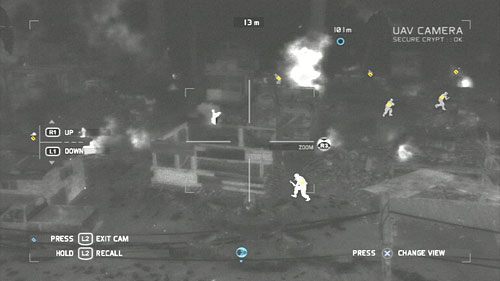 Podchodzą w stronę punktu nawigacyjnego usłyszymy helikopter, który zrzuci kilku dodatkowych przeciwników - Misja 3 Noble Tempest (2) | Opis przejścia Ghost Recon - Future Soldier - Tom Clancys Ghost Recon: Future Soldier - poradnik do gry