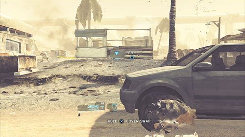 Torowanie sobie drogi najlepiej zacząć od cichej eliminacji kilku bardziej wysuniętych przeciwników - Misja 3 Noble Tempest (2) | Opis przejścia Ghost Recon - Future Soldier - Tom Clancys Ghost Recon: Future Soldier - poradnik do gry