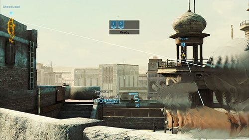 Trafimy tak na przeciwnika obserwującego teren z wieży - Misja 4 Tiger Dust (1) | Opis przejścia Ghost Recon - Future Soldier - Tom Clancys Ghost Recon: Future Soldier - poradnik do gry