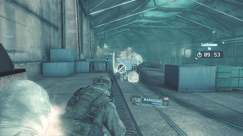 Po przejażdżce wylądujemy w bazie wroga i dostaniemy 10 minut na przedarcie się do pokoju kontrolnego - Misja 5 Silent Talon (1) | Opis przejścia Ghost Recon - Future Soldier - Tom Clancys Ghost Recon: Future Soldier - poradnik do gry