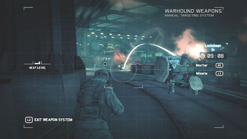 Gdy tylko przejdziemy pierwszą prostą rozpoczniemy serię starć z przeciwnikami - Misja 5 Silent Talon (1) | Opis przejścia Ghost Recon - Future Soldier - Tom Clancys Ghost Recon: Future Soldier - poradnik do gry