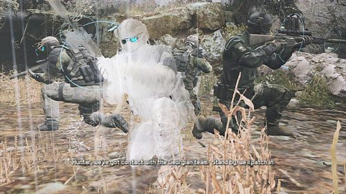 Gdy dotrzemy do punktu zbornego otrzymamy szczegóły dotyczące dalszej części misji - Misja 7 Ember Hunt (1) | Opis przejścia Ghost Recon - Future Soldier - Tom Clancys Ghost Recon: Future Soldier - poradnik do gry