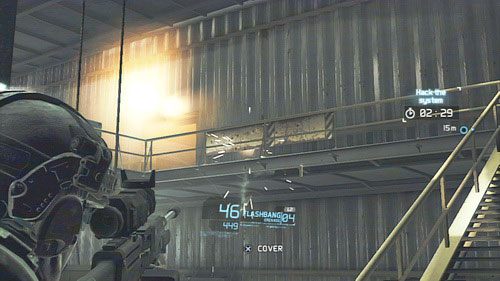 W ten sposób szybko pokonujemy kilka pięter - Misja 8 Deep Fire (2) | Opis przejścia Ghost Recon - Future Soldier - Tom Clancys Ghost Recon: Future Soldier - poradnik do gry