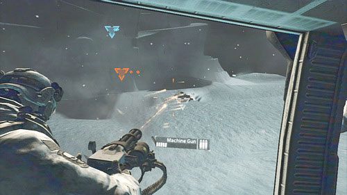 Na początku przelotu zajmujemy się głównie pojazdami kierując nasz celownik na piechotę, tylko gdy zabraknie nam celów priorytetowych - Misja 8 Deep Fire (3) | Opis przejścia Ghost Recon - Future Soldier - Tom Clancys Ghost Recon: Future Soldier - poradnik do gry