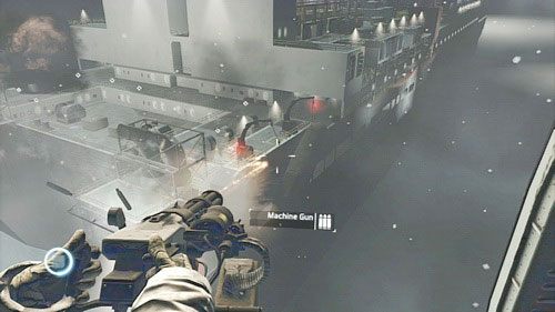 W dalszej części przelotu niszczymy kilka pojazdów, a następnie czyścimy burtę statku z piechoty - Misja 8 Deep Fire (3) | Opis przejścia Ghost Recon - Future Soldier - Tom Clancys Ghost Recon: Future Soldier - poradnik do gry