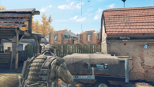 Walcząc z ochroną artylerii nie wolno zapominać o pozostałych przeciwnikach, którzy również dostarczą nam sporo problemów - Misja 9 Valiant Hammer (2) | Opis przejścia Ghost Recon - Future Soldier - Tom Clancys Ghost Recon: Future Soldier - poradnik do gry