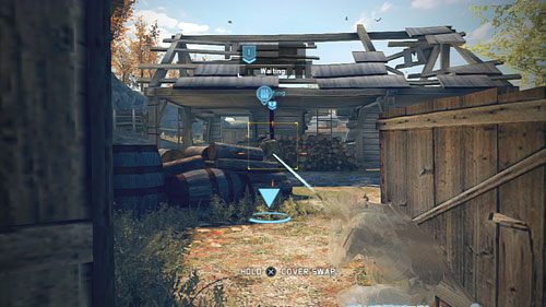Zajmujemy pozycje w pobliżu wiatraka i czekamy aż jeden z przeciwników zapuści się w naszą stronę - Misja 9 Valiant Hammer (2) | Opis przejścia Ghost Recon - Future Soldier - Tom Clancys Ghost Recon: Future Soldier - poradnik do gry
