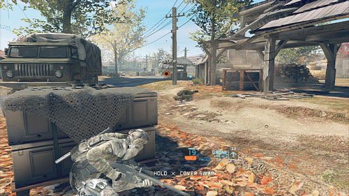 Przedzierając się przez przeciwników starajmy się zbytnio nie spieszyć i czyścić okolicę drogi kawałek po kawałku - Misja 9 Valiant Hammer (3) | Opis przejścia Ghost Recon - Future Soldier - Tom Clancys Ghost Recon: Future Soldier - poradnik do gry