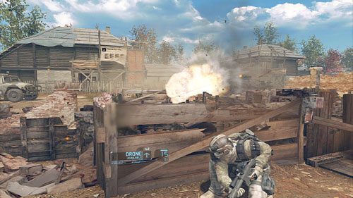 Nasza pozycja zostanie zaatakowana przez czołg oraz liczne jednostki piechoty - Misja 9 Valiant Hammer (3) | Opis przejścia Ghost Recon - Future Soldier - Tom Clancys Ghost Recon: Future Soldier - poradnik do gry