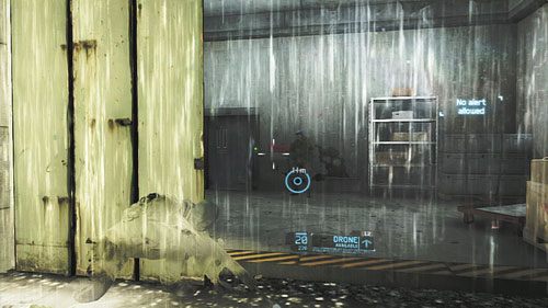 Trafimy w ten sposób na wrota pilnowane przez jednego żołnierza - Misja 10 Gallant Thief (1) | Opis przejścia Ghost Recon - Future Soldier - Tom Clancys Ghost Recon: Future Soldier - poradnik do gry