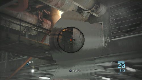 Gdy w pomieszczeniu będzie trzech przeciwników rozpoczynamy ciche czyszczenie - Misja 10 Gallant Thief (2) | Opis przejścia Ghost Recon - Future Soldier - Tom Clancys Ghost Recon: Future Soldier - poradnik do gry