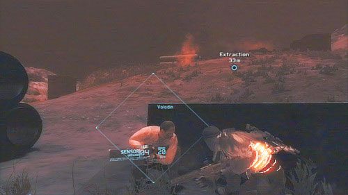 Dotrzemy w ten sposób do wzgórza, z które ma nas odebrać śmigłowiec - Misja 10 Gallant Thief (3) | Opis przejścia Ghost Recon - Future Soldier - Tom Clancys Ghost Recon: Future Soldier - poradnik do gry