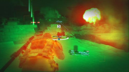 Po krótkiej obronie nadleci śmigłowiec i przeczyści lekko teren pod naszym wzgórzem - Misja 10 Gallant Thief (3) | Opis przejścia Ghost Recon - Future Soldier - Tom Clancys Ghost Recon: Future Soldier - poradnik do gry