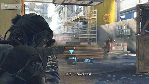 Po tym jak oślepi nas rozbłysk staniemy do walki z liczną grupą nacierających na nas przeciwników - Misja 11 Invisible Bear (1) | Opis przejścia Ghost Recon - Future Soldier - Tom Clancys Ghost Recon: Future Soldier - poradnik do gry