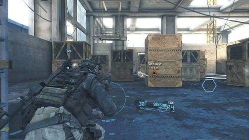 Gdy walka zacznie przygasać schodzimy z drewnianego pomostu, dobijamy pozostałych przeciwników i udajemy się do punktu nawigacyjnego - Misja 11 Invisible Bear (2) | Opis przejścia Ghost Recon - Future Soldier - Tom Clancys Ghost Recon: Future Soldier - poradnik do gry