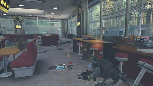 Po zniszczeniu pojazdów czeka nas długa walka z przeciwnikami mocno szturmującymi naszą pozycję - Misja 11 Invisible Bear (3) | Opis przejścia Ghost Recon - Future Soldier - Tom Clancys Ghost Recon: Future Soldier - poradnik do gry