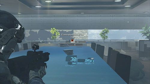 Ustawiamy się w oznaczonym miejscu podkładamy ładunek i wpadamy do środka - Misja 11 Invisible Bear (3) | Opis przejścia Ghost Recon - Future Soldier - Tom Clancys Ghost Recon: Future Soldier - poradnik do gry