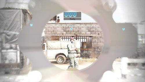 Po przerywniku Macaba stanie się zbędny i będziemy mogli go wyeliminować - Misja 2 Subtle Arrow (2) | Wyzwania w Ghost Recon - Future Soldier - Tom Clancys Ghost Recon: Future Soldier - poradnik do gry