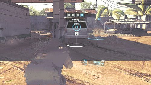 Gdy teren będzie czysty podchodzimy ostrożnie do stacji benzynowej i odzyskujemy ukryte informacje - Misja 3 Noble Tempest (2) | Wyzwania w Ghost Recon - Future Soldier - Tom Clancys Ghost Recon: Future Soldier - poradnik do gry