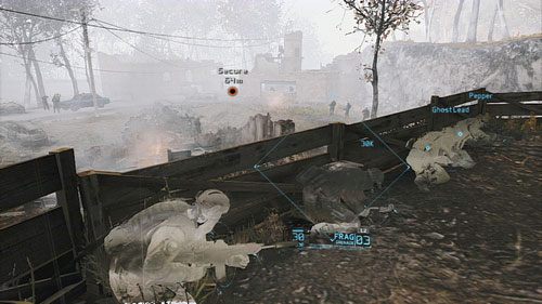 Okazję do zdobycia pierwszych dwunastu złamanych karków dostaniemy zaraz po rozpoczęciu misji, gdy wpadniemy na posterunek wroga - Misja 7 Ember Hunt (1) | Wyzwania w Ghost Recon - Future Soldier - Tom Clancys Ghost Recon: Future Soldier - poradnik do gry