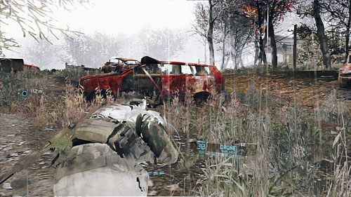 Posuwając się cały czas naprzód dotrzemy do miejsca, w którym nasz sojusznik odpiera atak wroga - Misja 7 Ember Hunt (2) | Wyzwania w Ghost Recon - Future Soldier - Tom Clancys Ghost Recon: Future Soldier - poradnik do gry