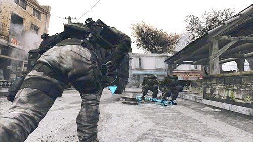 Podczas starcia, które rozpoczniemy po oślepieniu możemy zdobyć kilka złamanych karków ostrożnie zachodząc przeciwników lub ogłuszając ich flashbag-iem - Misja 7 Ember Hunt (2) | Wyzwania w Ghost Recon - Future Soldier - Tom Clancys Ghost Recon: Future Soldier - poradnik do gry