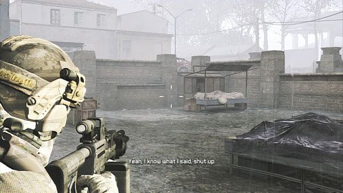 Ostatnim i do tego dość dobrym miejscem na zdobycie kilku (nawet kilkunastu) złamanych karków jest ostatnie starcie rozgrywające się po tym jak zobaczymy wybuch naszego śmigłowca - Misja 7 Ember Hunt (3) | Wyzwania w Ghost Recon - Future Soldier - Tom Clancys Ghost Recon: Future Soldier - poradnik do gry