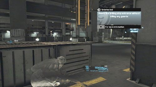 Niedaleko punktu nawigacyjnego czekamy aż rampa zostanie zamknięta - Misja 8 Deep Fire | Wyzwania w Ghost Recon - Future Soldier - Tom Clancys Ghost Recon: Future Soldier - poradnik do gry