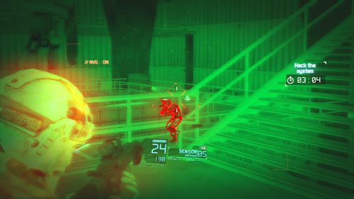 Jak tylko przeciwnicy padną wbiegamy po schodach eliminujemy kolejnego żołnierza na kładce i wchodzimy na kolejne schody - Misja 8 Deep Fire | Wyzwania w Ghost Recon - Future Soldier - Tom Clancys Ghost Recon: Future Soldier - poradnik do gry