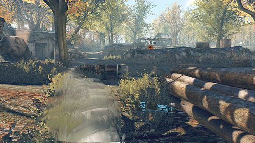 Kierując się po punktach nawigacyjnych trafimy na posterunek nieprzyjaciela - Misja 9 Valiant Hammer | Wyzwania w Ghost Recon - Future Soldier - Tom Clancys Ghost Recon: Future Soldier - poradnik do gry