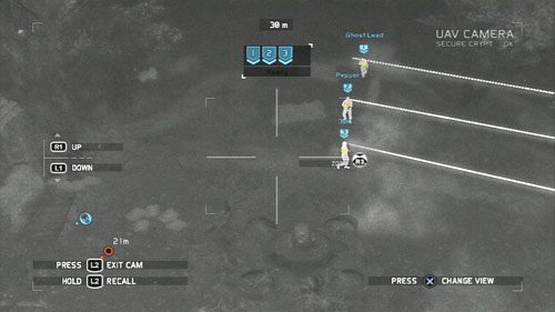 Na koniec rozprawiamy się z trójką ostatnich przeciwników patrolujących teren w pobliżu domku - Misja 9 Valiant Hammer | Wyzwania w Ghost Recon - Future Soldier - Tom Clancys Ghost Recon: Future Soldier - poradnik do gry