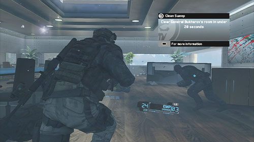 Wyzwanie to wykonujemy na samym końcu misji - Misja 11 Invisible Bear | Wyzwania w Ghost Recon - Future Soldier - Tom Clancys Ghost Recon: Future Soldier - poradnik do gry