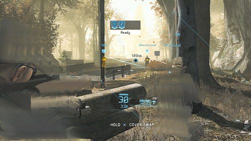 Po rozpoczęciu misji udajemy się do punktu nawigacyjnego - Misja 12 Shattered Mountain (1) | Wyzwania w Ghost Recon - Future Soldier - Tom Clancys Ghost Recon: Future Soldier - poradnik do gry