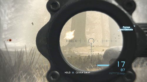 Jest to początek większego starcia z dobrze uzbrojonymi przeciwnikami - Misja 12 Shattered Mountain (3) | Wyzwania w Ghost Recon - Future Soldier - Tom Clancys Ghost Recon: Future Soldier - poradnik do gry