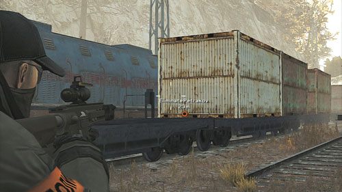 Po dotarciu do torów zobaczymy jak ostatni VIP wskakuje do pociągu - Misja 12 Shattered Mountain (3) | Wyzwania w Ghost Recon - Future Soldier - Tom Clancys Ghost Recon: Future Soldier - poradnik do gry