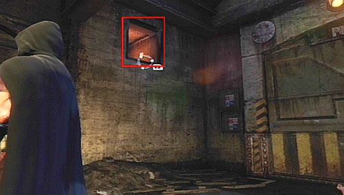 Na końcu szybu, naciśnij przycisk Y, by natychmiast pozbyć się jednego z 4 przeciwników - Zbadaj sprawę zniknięcia Batmana - Opis przejścia - Batman: Arkham City - Harley Quinns Revenge - poradnik do gry