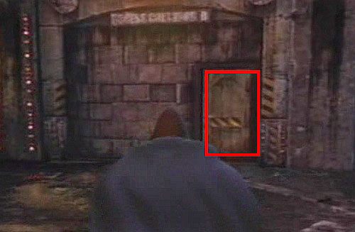 Wyjdź z pomieszczenia przez drzwi pokazane na screenie - Uratuj Batmana z rąk Harley Quinn - Opis przejścia - Batman: Arkham City - Harley Quinns Revenge - poradnik do gry