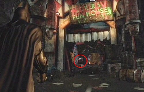 17 - (11-19) - Lokacje balonów - Batman: Arkham City - Harley Quinns Revenge - poradnik do gry