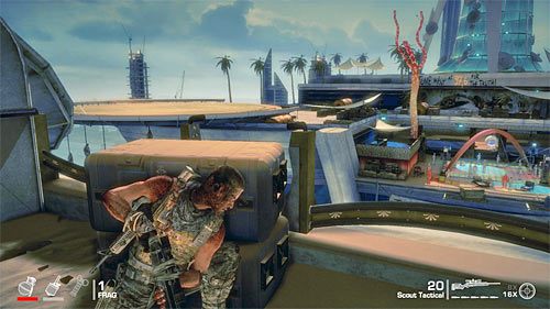 Jako że gra pozwoli Ci zaatakować przeciwników z sąsiedniego dachu z zaskoczenia, warto poczynić pewne przygotowania - Rozdział XII - The Rooftops - Zabezpiecz dach | Opis przejścia Spec Ops The Line - Spec Ops: The Line - poradnik do gry