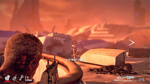 W końcowej fazie tej bitwy uważaj na nowych żołnierzy, którzy nadejdą najprawdopodobniej od lewej strony oraz na pojedynczego elitarnego przeciwnika - Rozdział XIII - Adams - Przetrzymaj ataki sił wroga | Opis przejścia - Spec Ops: The Line - poradnik do gry