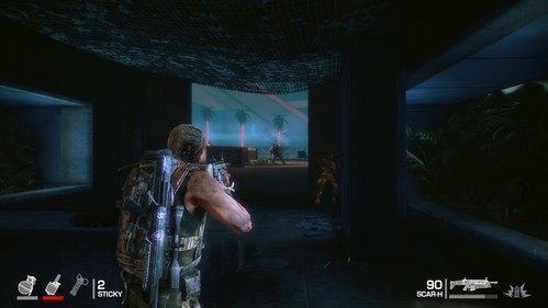 Rozdział rozpoczynasz w zdewastowanym parku - Rozdział XIV - The Bridge - Dotrzyj do wieży | Opis przejścia Spec Ops The Line - Spec Ops: The Line - poradnik do gry