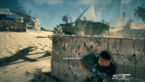 Po zastrzeleniu dowódcy oraz najbliższych przeciwników, schowaj się za prawą zasłonę - Epilog | Opis przejścia Spec Ops The Line - Spec Ops: The Line - poradnik do gry