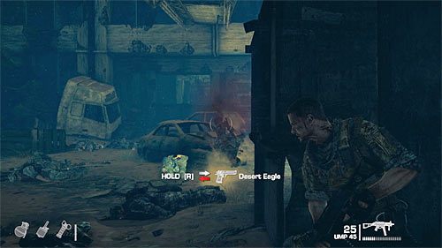 Już po rozpoczęciu właściwej bitwy najlepiej jest pozostawać w miejscu, w którym znajdowała się skrzynka z granatami, ostrzeliwując wrogich żołnierzy zza wysokiej ściany - Rozdział VI - The Pit - Przetrwaj do momentu przybycia reszty oddziału Delta | Opis przejścia - Spec Ops: The Line - poradnik do gry