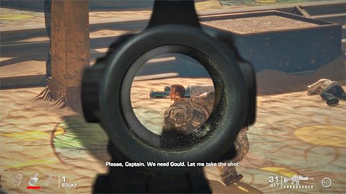 Gra teoretycznie umożliwi Ci tu zachowanie się na dwa sposoby, ale w praktyce oba warianty są bardzo podobne - Rozdział VII - The Battle - Odszukaj Goulda | Opis przejścia Spec Ops The Line - Spec Ops: The Line - poradnik do gry