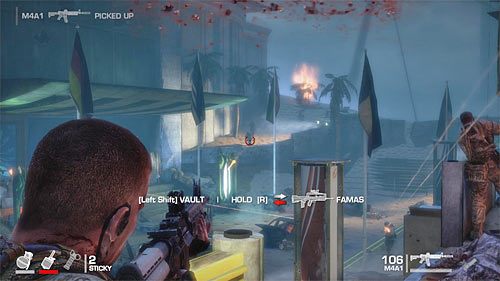 Po wyczerpaniu zapasu rakiet przełącz się na standardowy karabin - Rozdział X - Riggs - Uratuj Riggsa | Opis przejścia Spec Ops The Line - Spec Ops: The Line - poradnik do gry