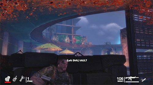 OSTROŻNIE zbliż się do wejścia do kolejnego pomieszczenia, albowiem znajdziesz się pod ostrzałem snajperskim - Rozdział X - Riggs - Podążaj za Riggsem do koloseum | Opis przejścia - Spec Ops: The Line - poradnik do gry