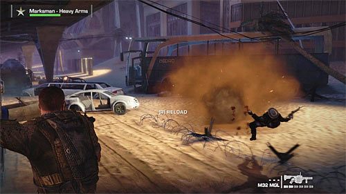 Rozdział ten jest bardzo krótki i przy tym niezbyt wymagający, pełniąc rolę swego rodzaju strzelaniny na szynach - Rozdział X - Część 2 - Stealing Water - Ochraniaj ciężarówki | Opis przejścia - Spec Ops: The Line - poradnik do gry